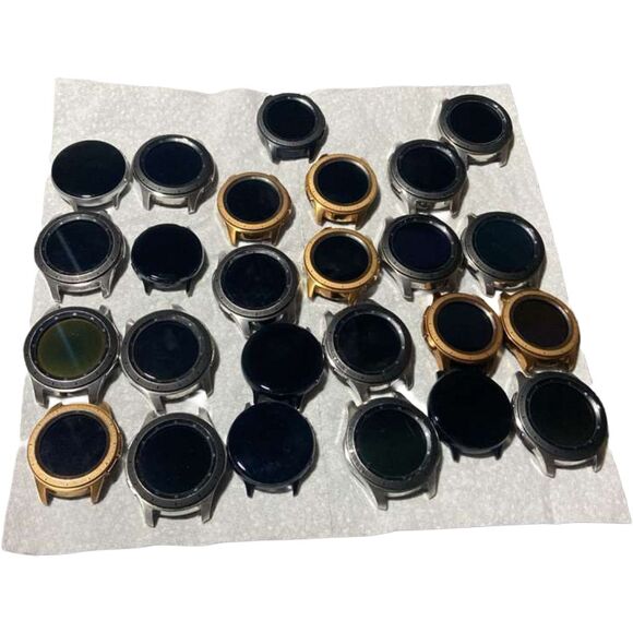Samsung Galaxy Watch Lot 25 R810 R815 R820 R825 Mixed Models AS‑IS Parts Repair - Picture 3 of 6